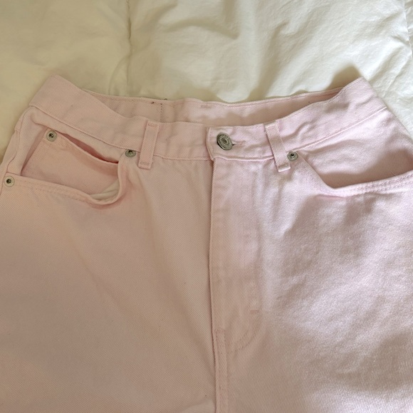 Vintage Baby Pink High Waisted Jordache Denim Jeans Size 9/10 - Picture 9 of 11